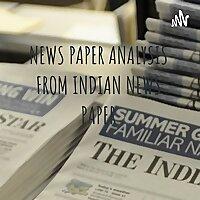 NEWS PAPER ANALYSIS FROM INDIAN NEWS PAPER