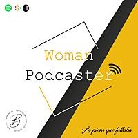 Woman Podcaster