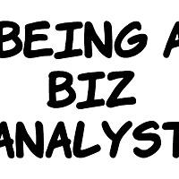 Being a Biz Analyst