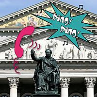 Anruf in der Oper