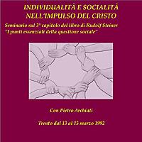 INDIVIDUALITÀ E SOCIALITÀ NELL'IMPULSO DEL CRISTO - O.O. 23, Cap.3