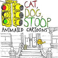 Cat Dog Stoop Animated Cartoons