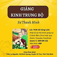 Sư Thanh Minh và các bài giảng Phật Pháp thuộc Kinh Nikaya